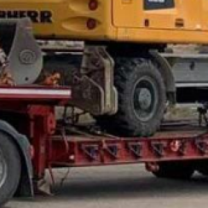 Góndola Noteboom porta maquinaria