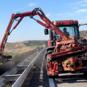 Brazos desbroce 7 metros